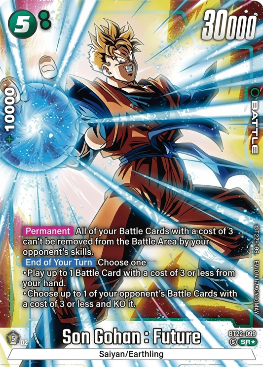 Son Gohan:Future FB02-089 "SR" Alternative Art