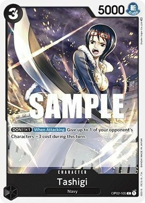 Tashigi (OP02-105) - Paramount War (C) [OP02-105]