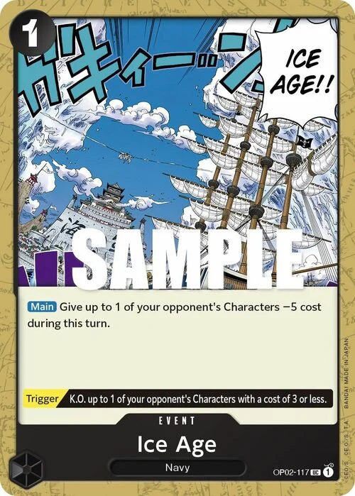 Ice Age (OP02-117) - Paramount War (UC) [OP02-117]