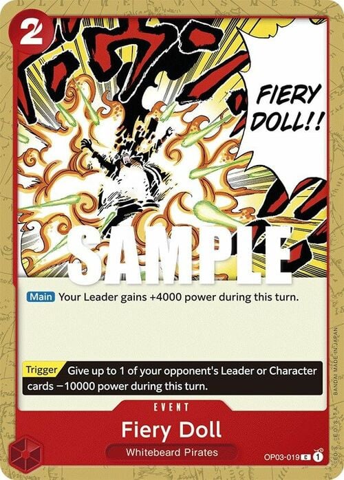 Fiery Doll (OP03-019) - Pillars of Strength (C) [OP03-019]