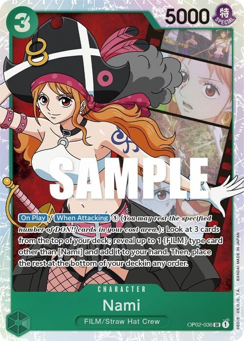 Nami (OP02-036) - Paramount War (SR) [OP02-036]
