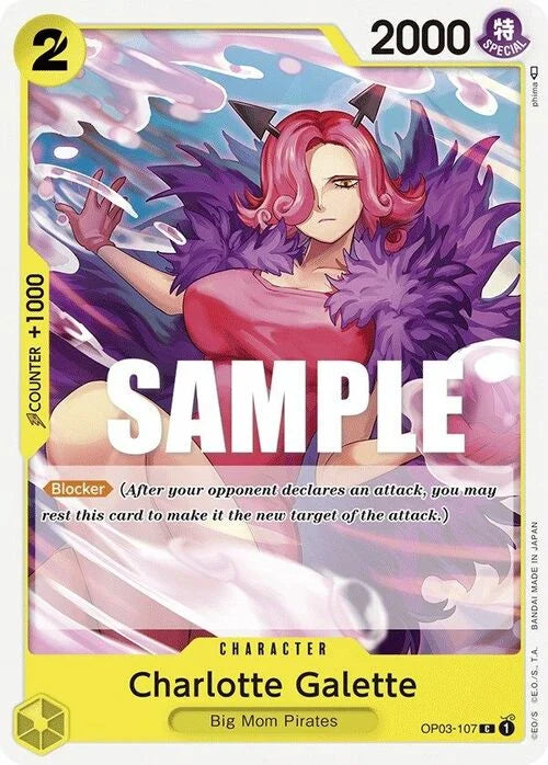 Charlotte Galette (OP03-107) - Pillars of Strength (C) [OP03-107]